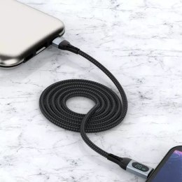 Dudao Dudao kabel USB Typ C - Lightning szybkie ładowanie PD 20W czarny (L7MaxL)