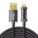 Joyroom Joyroom kabel USB - Lightning do ładowania / transmisji danych 2,4A 20W 2m czarny (S-UL012A20)