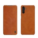 Nillkin Nillkin Qin skórzana kabura etui Samsung Galaxy A13 5G brązowy