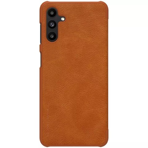 Nillkin Nillkin Qin skórzana kabura etui Samsung Galaxy A13 5G brązowy Nillkin Nillkin Qin skórzana kabura etui Samsung Galaxy A13 5G brązowy