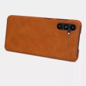 Nillkin Nillkin Qin skórzana kabura etui Samsung Galaxy A13 5G brązowy