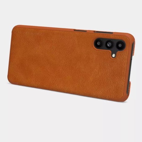Nillkin Nillkin Qin skórzana kabura etui Samsung Galaxy A13 5G brązowy Nillkin Nillkin Qin skórzana kabura etui Samsung Galaxy A13 5G brązowy