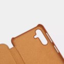 Nillkin Nillkin Qin skórzana kabura etui Samsung Galaxy A13 5G brązowy