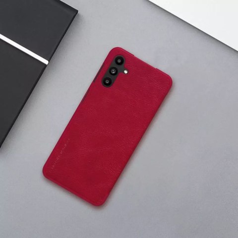 Nillkin Nillkin Qin skórzana kabura etui Samsung Galaxy A13 5G brązowy Nillkin Nillkin Qin skórzana kabura etui Samsung Galaxy A13 5G brązowy