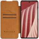 Nillkin Nillkin Qin skórzana kabura etui Samsung Galaxy A73 brązowy