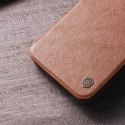 Nillkin Nillkin Qin skórzana kabura etui Samsung Galaxy A73 brązowy