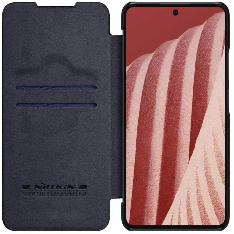 Nillkin Nillkin Qin skórzana kabura etui Samsung Galaxy A73 czarny Nillkin Nillkin Qin skórzana kabura etui Samsung Galaxy A73 czarny