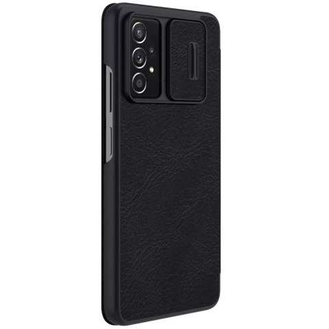 Nillkin Nillkin Qin skórzana kabura etui Samsung Galaxy A73 czarny Nillkin Nillkin Qin skórzana kabura etui Samsung Galaxy A73 czarny