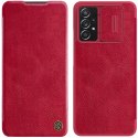 Nillkin Nillkin Qin skórzana kabura etui Samsung Galaxy A73 czerwony