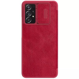 Nillkin Nillkin Qin skórzana kabura etui Samsung Galaxy A73 czerwony