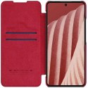 Nillkin Nillkin Qin skórzana kabura etui Samsung Galaxy A73 czerwony