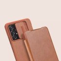 Nillkin Nillkin Qin skórzana kabura etui Samsung Galaxy A73 czerwony