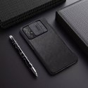 Nillkin Nillkin Qin skórzana kabura etui Samsung Galaxy A73 czerwony