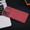 Nillkin Nillkin Qin skórzana kabura etui Samsung Galaxy A73 czerwony