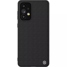 Nillkin Nillkin Textured Case wytrzymałe wzmocnione etui z żelową ramką i nylonem na tyle Samsung Galaxy A73 czarny