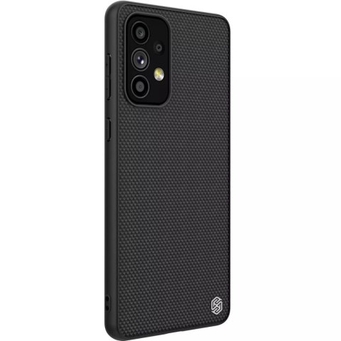 Nillkin Nillkin Textured Case wytrzymałe wzmocnione etui z żelową ramką i nylonem na tyle Samsung Galaxy A73 czarny Nillkin Nillkin Textured Case wytrzymałe wzmocnione etui z żelową ramką i nylonem na tyle Samsung Galaxy A73 czarny