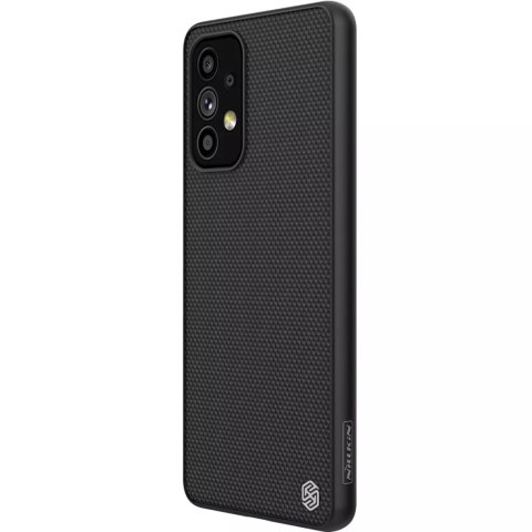 Nillkin Nillkin Textured Case wytrzymałe wzmocnione etui z żelową ramką i nylonem na tyle Samsung Galaxy A73 czarny Nillkin Nillkin Textured Case wytrzymałe wzmocnione etui z żelową ramką i nylonem na tyle Samsung Galaxy A73 czarny