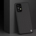 Nillkin Nillkin Textured Case wytrzymałe wzmocnione etui z żelową ramką i nylonem na tyle Samsung Galaxy A73 czarny
