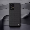 Nillkin Nillkin Textured Case wytrzymałe wzmocnione etui z żelową ramką i nylonem na tyle Samsung Galaxy A73 czarny