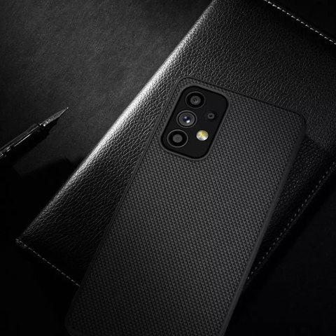Nillkin Nillkin Textured Case wytrzymałe wzmocnione etui z żelową ramką i nylonem na tyle Samsung Galaxy A73 czarny Nillkin Nillkin Textured Case wytrzymałe wzmocnione etui z żelową ramką i nylonem na tyle Samsung Galaxy A73 czarny