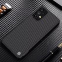 Nillkin Nillkin Textured Case wytrzymałe wzmocnione etui z żelową ramką i nylonem na tyle Samsung Galaxy A73 czarny