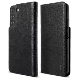 Ringke Ringke Folio Signature skórzane etui z klapką do Samsung Galaxy S22+ (S22 Plus) czarny (FSS118R262)