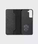 Ringke Ringke Folio Signature skórzane etui z klapką do Samsung Galaxy S22+ (S22 Plus) czarny (FSS118R262)