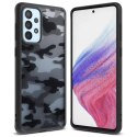Ringke Ringke Fusion Matte etui pokrowiec z żelową ramką Samsung Galaxy A73 czarny