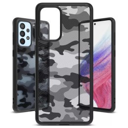 Ringke Ringke Fusion Matte etui pokrowiec z żelową ramką Samsung Galaxy A73 czarny