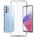 Ringke Ringke Fusion Matte etui pokrowiec z żelową ramką Samsung Galaxy A73 półprzezroczysty