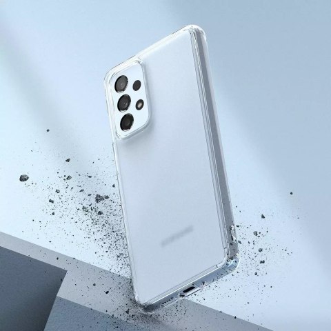 Ringke Ringke Fusion Matte etui pokrowiec z żelową ramką Samsung Galaxy A73 półprzezroczysty Ringke Ringke Fusion Matte etui pokrowiec z żelową ramką Samsung Galaxy A73 półprzezroczysty