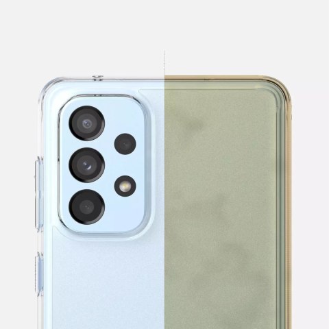 Ringke Ringke Fusion Matte etui pokrowiec z żelową ramką Samsung Galaxy A73 półprzezroczysty Ringke Ringke Fusion Matte etui pokrowiec z żelową ramką Samsung Galaxy A73 półprzezroczysty