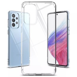 Ringke Ringke Fusion etui pokrowiec z żelową ramką Samsung Galaxy A73 przezroczysty