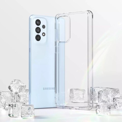 Ringke Ringke Fusion etui pokrowiec z żelową ramką Samsung Galaxy A73 przezroczysty Ringke Ringke Fusion etui pokrowiec z żelową ramką Samsung Galaxy A73 przezroczysty