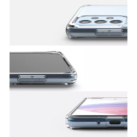 Ringke Ringke Fusion etui pokrowiec z żelową ramką Samsung Galaxy A73 przezroczysty Ringke Ringke Fusion etui pokrowiec z żelową ramką Samsung Galaxy A73 przezroczysty