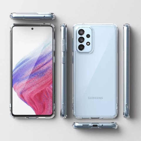 Ringke Ringke Fusion etui pokrowiec z żelową ramką Samsung Galaxy A73 przezroczysty Ringke Ringke Fusion etui pokrowiec z żelową ramką Samsung Galaxy A73 przezroczysty