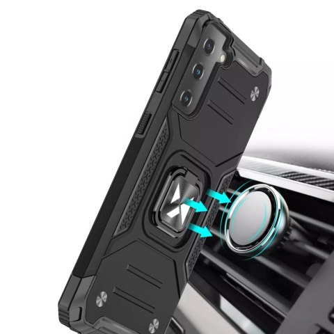 Wozinsky Wozinsky Ring Armor pancerne hybrydowe etui pokrowiec + magnetyczny uchwyt Samsung Galaxy S22 Ultra złoty Wozinsky Wozinsky Ring Armor pancerne hybrydowe etui pokrowiec + magnetyczny uchwyt Samsung Galaxy S22 Ultra złoty