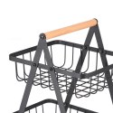 ELITEHOFF KOSZYK PIĘTROWY NA OWOCE PRZYPRAWY LOFT E-8084
