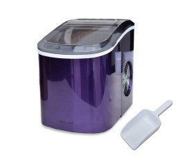 MULANO Kostkarka do lodu 2,2L 15kg/24h fioletowa przenośna 2 rozmiary kostek