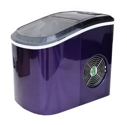 MULANO Kostkarka do lodu 2,2L 15kg/24h fioletowa przenośna 2 rozmiary kostek