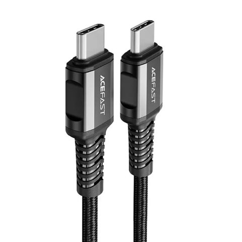 Acefast Acefast kabel USB Typ C - USB Typ C 1,2m, 60W (20V/3A) czarny (C1-03 black) Acefast Acefast kabel USB Typ C - USB Typ C 1,2m, 60W (20V/3A) czarny (C1-03 black)