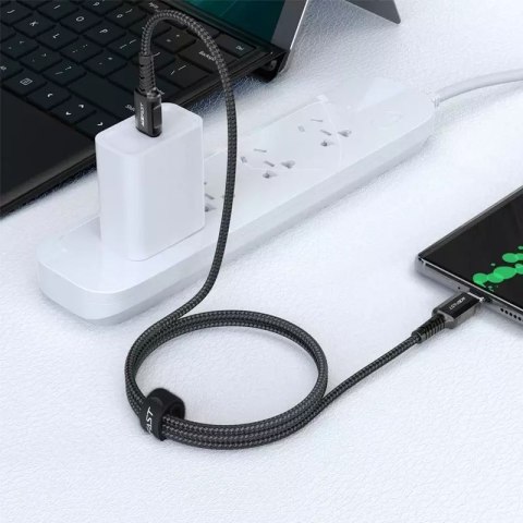 Acefast Acefast kabel USB Typ C - USB Typ C 1,2m, 60W (20V/3A) czarny (C1-03 black) Acefast Acefast kabel USB Typ C - USB Typ C 1,2m, 60W (20V/3A) czarny (C1-03 black)