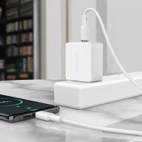 Acefast Acefast kabel USB Typ C - USB Typ C 1,2m, 60W (20V/3A) zielony (C2-03 oliver green) Acefast Acefast kabel USB Typ C - USB Typ C 1,2m, 60W (20V/3A) zielony (C2-03 oliver green)