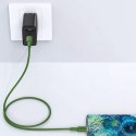 Acefast Acefast kabel USB Typ C - USB Typ C 1,2m, 60W (20V/3A) zielony (C2-03 oliver green)