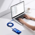 Baseus Baseus Crystal Shine Series kabel przewód USB do szybkiego ładowania i transferu danych USB Typ C - Lightning 20W 2m niebieski (