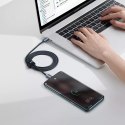 Baseus Baseus Crystal Shine Series kabel przewód USB do szybkiego ładowania i transferu danych USB Typ C - USB Typ C 100W 1,2m czarny (