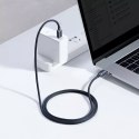Baseus Baseus Crystal Shine Series kabel przewód USB do szybkiego ładowania i transferu danych USB Typ C - USB Typ C 100W 1,2m czarny (