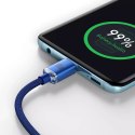 Baseus Baseus Crystal Shine Series kabel przewód USB do szybkiego ładowania i transferu danych USB Typ C - USB Typ C 100W 1,2m niebiesk