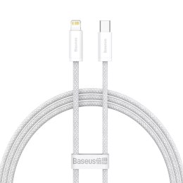 Baseus Baseus Dynamic kabel USB Typ C - Lightning Power Delivery 20W 1m biały (CALD000002)