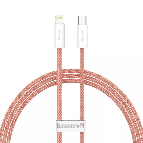 Baseus Baseus Dynamic kabel USB Typ C - Lightning Power Delivery 20W 1m pomarańczowy (CALD000007) Baseus Baseus Dynamic kabel USB Typ C - Lightning Power Delivery 20W 1m pomarańczowy (CALD000007)